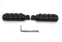 Load image into Gallery viewer, Small Cats Paw Footpeg Set Black