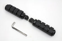 Load image into Gallery viewer, Small Cats Paw Footpeg Set Black