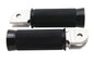 M8 Speedster Driver Footpeg Set Black