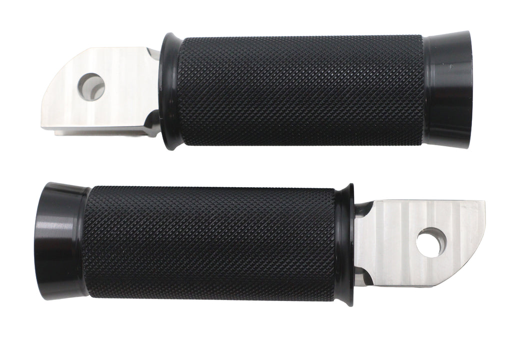 M8 Speedster Driver Footpeg Set Black