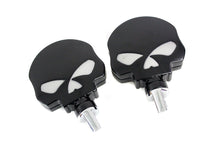 Load image into Gallery viewer, Skull Highway Footpeg Set Black