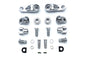 Adjustable Passenger Footpeg Mount Kit Chrome