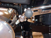 Load image into Gallery viewer, Adjustable Passenger Footpeg Mount Kit Chrome