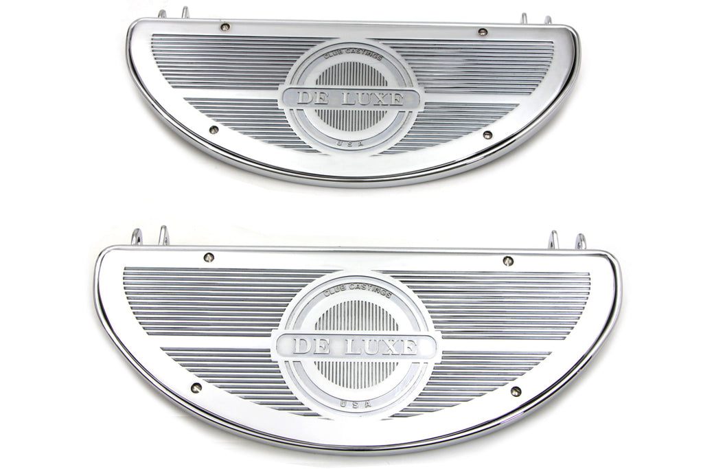 Half Moon Footboard Set Chrome