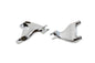 Footpeg Bracket Set Passenger Chrome