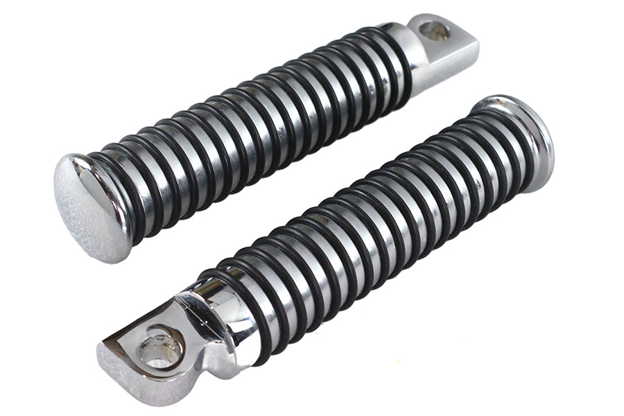 O-Ring Style Extended Footpeg Set Chrome