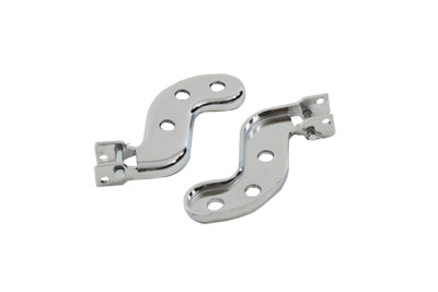 Chrome Buddy Seat Footpeg Bracket Set