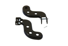 Load image into Gallery viewer, Black Buddy Seat Footpeg Bracket Set