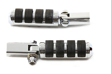Load image into Gallery viewer, Passenger Footpeg Set Soft Paw Chrome