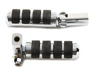 Load image into Gallery viewer, Passenger Footpeg Set Soft Paw Chrome