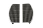 Footboard Mat Set Chrome