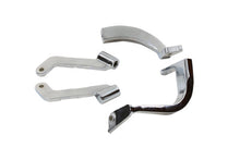 Load image into Gallery viewer, Footboard Mount Bracket Set Chrome
