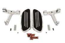 Load image into Gallery viewer, Wyatt Gatling Chrome Passenger Footboard Kit