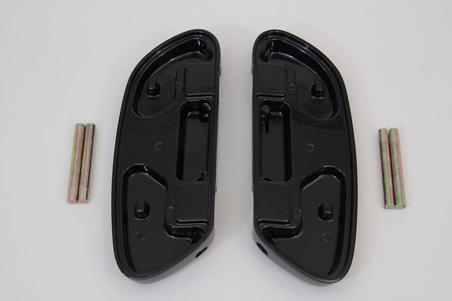 Passenger Footboard Set Black