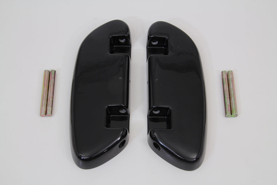 Passenger Footboard Set Black