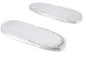 Ribbed Polished Footboard Set