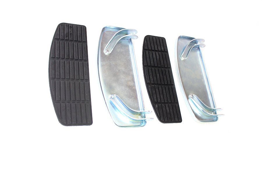 'D' Driver Footboard Set Zinc