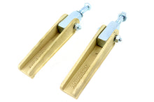 Load image into Gallery viewer, Anderson Chopper Style Footpeg Set Brass