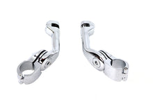 Load image into Gallery viewer, Adjustable Long Footpeg Mount Kit Chrome