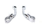 Adjustable Long Footpeg Mount Kit Chrome