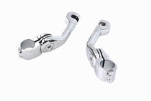 Load image into Gallery viewer, Adjustable Long Footpeg Mount Kit Chrome