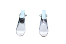 Load image into Gallery viewer, Chrome Spoon Footpeg Set