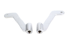 Load image into Gallery viewer, Footboard Mount Bracket Set Chrome