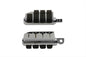 Chrome Lions Paw Footpeg Set