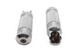 Silver Knurled Four Grooved Footpeg Set