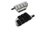 Chrome Double Wide Lions Paw Footpeg Set