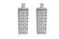 Zinc Male End Footpeg Set