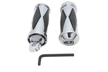 Load image into Gallery viewer, Diamond Driver Footpeg Set Chrome