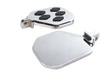 Load image into Gallery viewer, Factory Sample Chrome Mini Footboard Set with Diamond Design