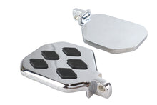Load image into Gallery viewer, Factory Sample Chrome Mini Footboard Set with Diamond Design
