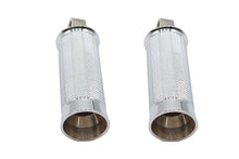 Load image into Gallery viewer, Speedster Hollow Point Male Footpeg Set Chrome