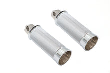 Load image into Gallery viewer, Speedster Hollow Point Male Footpeg Set Chrome