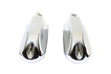 Load image into Gallery viewer, Chrome Small Streamliner Style Footpeg Set