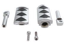 Load image into Gallery viewer, Diamond Style Adjustable Footpeg Set Chrome