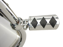 Load image into Gallery viewer, Diamond Style Adjustable Footpeg Set Chrome