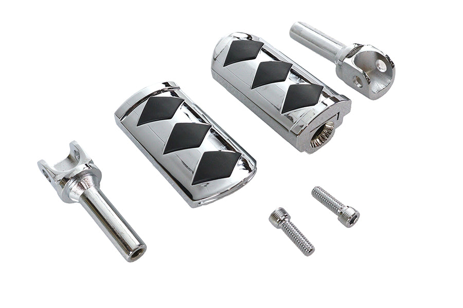 Diamond Style Adjustable Footpeg Set