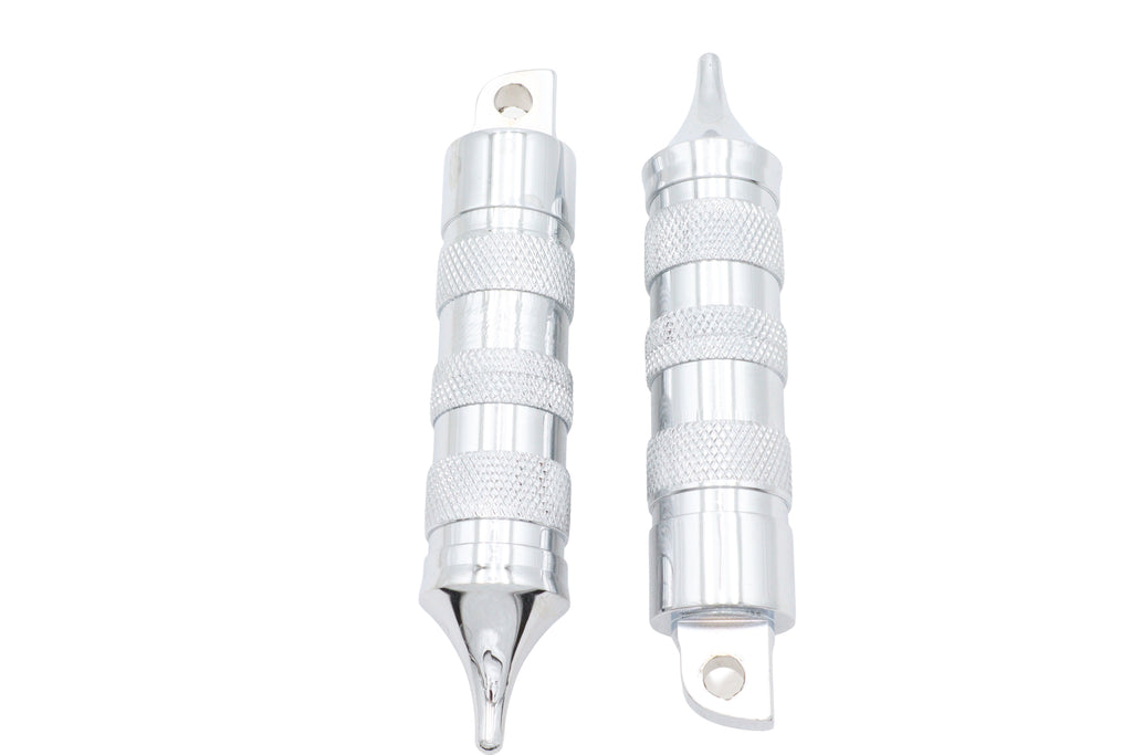 Pointed Style Footpeg Set Chrome
