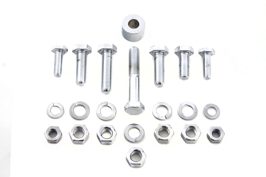 Exhaust System Mounting Bolt Kit Chrome