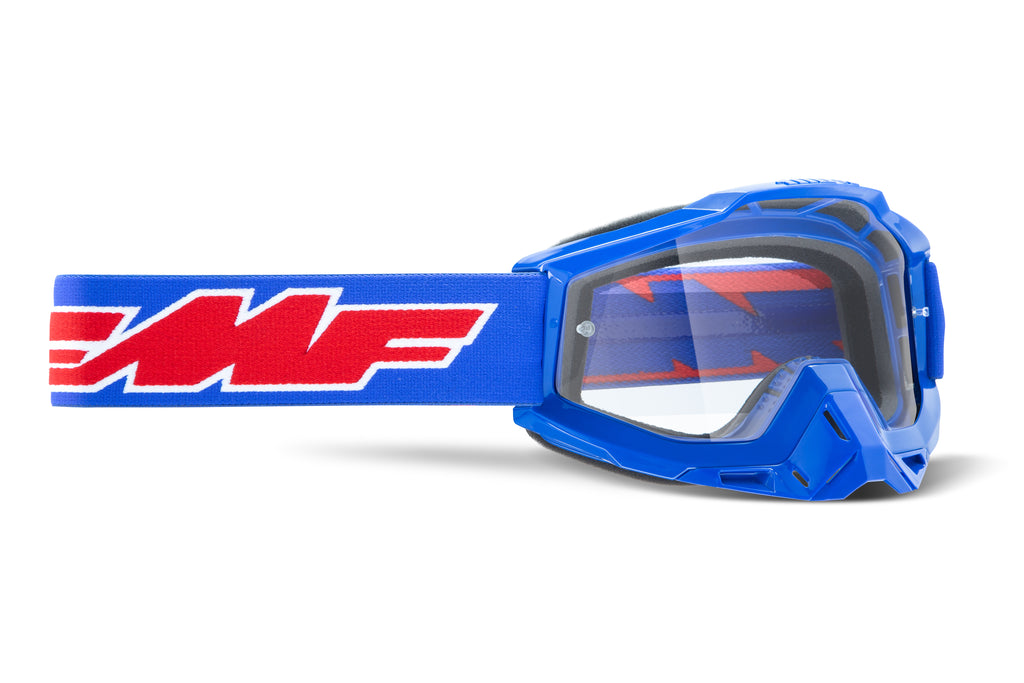 Powerbomb Otg Goggle Rocket Blue Clear Lens