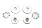 Cadmium Spotlamp Fork Bracket Bolt and Nut Kit