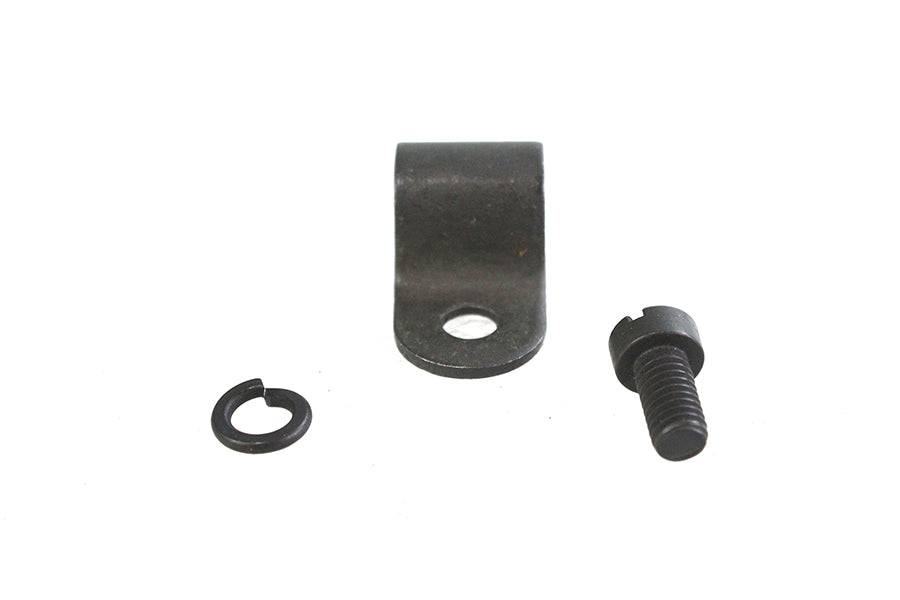 Parkerized Brake Cable to Fork Clip