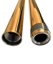Load image into Gallery viewer, Pro One Gold Fork Tubes 49mm 27 1/2"