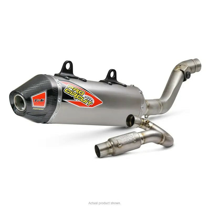 Ti 6 Exhaust System W/Carbon End Cap