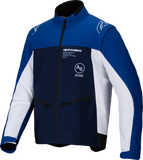 alpine star Lite-Dura Softshell Jacket Navy/Bright Blue/White Sm 482-00054S