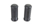 Bates Footpeg Rubber Black