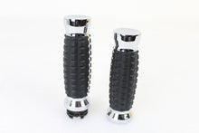 Load image into Gallery viewer, Alligator Style Throttle By Wire Grip Set Chrome